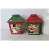 Image 2 : (2) Christmas Lanterns + Misc. Kitchen Items