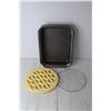 Image 4 : Kitchen Accessories - Pans, Strainer, Cooling Rack