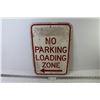 Image 1 : Sign - No Parking Loading Zone (12" x 18")