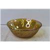 Image 2 : Carnival Glass Bowl & Dish