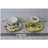 Image 1 : (2) Royal Albert Tea Cups & Saucers - #4502 and 4363