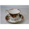 Image 4 : (2) Royal Albert Tea Cups & Saucers - Old Country Rose and Misc.