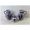Image 2 : (3) Small Stone Wear Pitchers