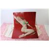 Image 2 : Table Runners - Double Sided Nude of Marlin Monroe Poster - Gun Perfume Bottle - 4' Leather Whip w/W