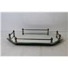 Image 2 : Mirrored Tray w/Feet (Made in China)