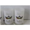 Image 2 : (4) Skol Vodka Glasses