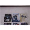 Image 2 : (9) Assorted NFL Rookie Cards and Inserts in Sleeve