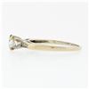 Image 6 : Antique Art Deco 18k White Gold 0.55 ctw European Diamond Solitaire & Accent Rin