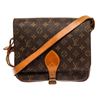 Image 1 : Louis Vuitton Brown Monogram Cartouchiere GM Messenger Bag