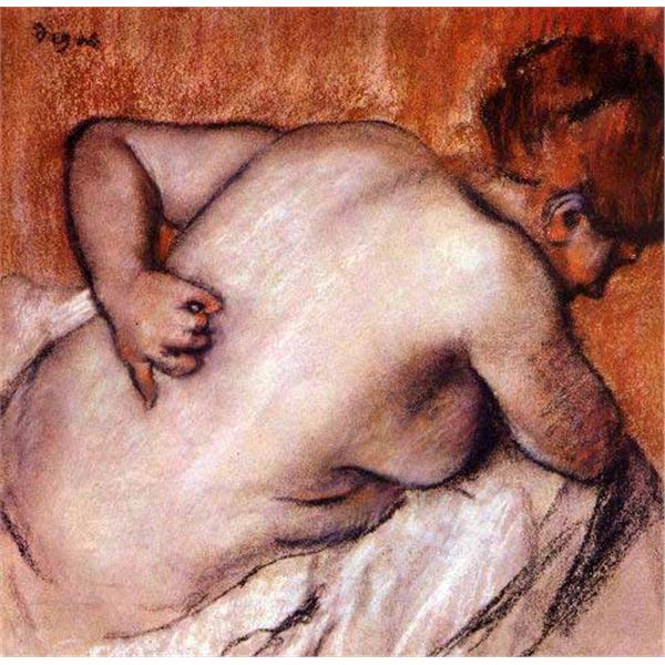 Edgar Degas - Womans Back