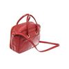 Image 3 : Balenciaga Red Leather Small Blanket Square Bag