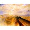 Image 1 : Joseph Mallord William Turner - Rain Steam and Speed the Great Western