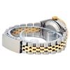 Image 4 : Rolex Ladies 2T Yellow Gold & Stainless Steel Black Index & Pyramid Diamond Wris