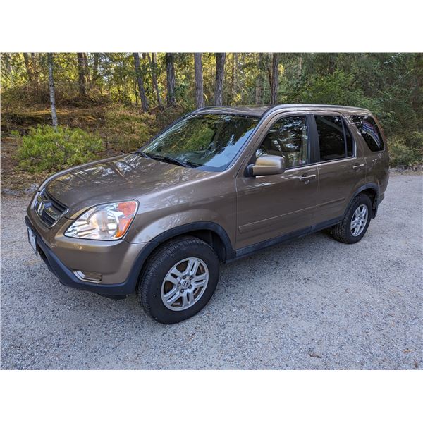 *OS* 2004 HONDA CR-V, BROWN, 4DR SUV, VIN JHLRD78914C805424,