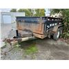 Image 1 : 2009 HEAVY DUTY DUMP TRAILER, VIN 4ZEDT122691061112, DUAL AXLE, ELECTRIC DUMP BOX WORKING.