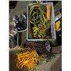 Image 1 : CRATE OF ASSORTED ROPES & BUNGIES - CRATE INCLUDED