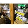 Image 1 : SHELF LOT OF ASSORTED ROOFING NAILS, CONCRETE/DRYWALL ANCHORS, FINISHING NAILS, FIN/TRIM NAILS,