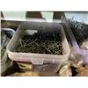 Image 8 : SHELF LOT OF ASSORTED ROOFING NAILS, CONCRETE/DRYWALL ANCHORS, FINISHING NAILS, FIN/TRIM NAILS,