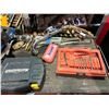 Image 5 : 3 TOOL BOXES PLUS OTHER SMALL TOOL BOXES - CONTENTS INCLUDED (SOCKETS, DRILL BITS, TAPE MEASURE,