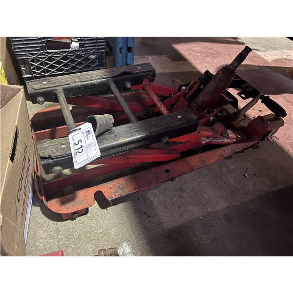 MOTORCYCLE SCISSOR JACK