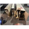 Image 1 : GROUP LOT OF 4 PART BOXES 2-5/8 X 2-5/8" X 9-1/2 DOWN PIPE (VARIOUS COLORS) & 2 PIESCES 2-1/2" X