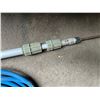Image 2 : EXTRA LONG EXTENDABLE PRESSURE WASHER WAND AND 50' BLUE PRESSURE WASHER EXTENSION HOSE-EXTENDS TO