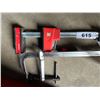 Image 2 : 2 X 5' BAR CLAMPS. ONE IS A BESSEY