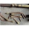 Image 2 : CRATE OF GAS TORCH ACCESSORIES. 4 TORCHES- UNIWELD, VICTOR, 6 BRAISING TIPS, 4 REGULATORS