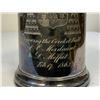Image 5 : ANTIQUE 1863 DATED "THROWING THE CRICKET BALL" LARGE STEIN TROPHY