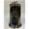 Image 7 : ANTIQUE 1863 DATED "THROWING THE CRICKET BALL" LARGE STEIN TROPHY