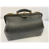 Image 1 : ANTIQUE LEATHER DOCTORS BAG - 19th CENTURY