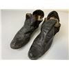 Image 7 : ANTIQUE VICTORIAN WOMEN'S PAIR OF BLACK LEATHER SHOES