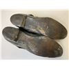 Image 9 : ANTIQUE VICTORIAN WOMEN'S PAIR OF BLACK LEATHER SHOES