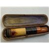 Image 1 : ANTIQUE MEERSCHAUM AND AMBER CIGARETTE CIGAR HOLDER