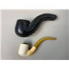 Image 1 : ANTIQUE MEERSCHAUM AND AMBER PIPE IN FITTED CASE