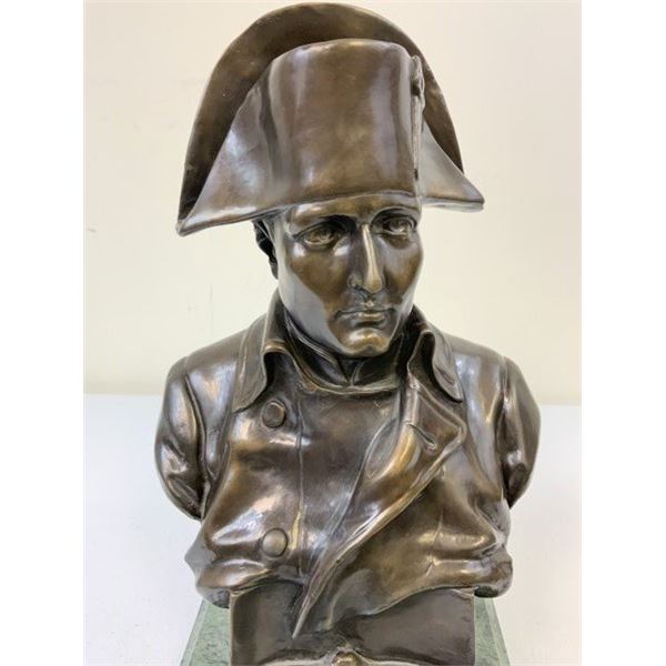 RAPHAEL NANNINI LARGE BRONZE FRENCH EMPEROR NAPOLEON BONAPARTE BUST SIGNED