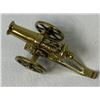 Image 7 : VINTAGE FRENCH NAPOLEONIC BRASS CANNON MODEL
