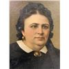 Image 3 : RUSSIA 19th CENTURY ANTIQUE OIL ON BOARD PAINTING OF A WOMAN