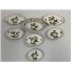 Image 1 : VINTAGE HUNGARIAN HEREND PORCELAIN "ROTHSCHILD BIRD" PLATES DISHES LOT OF 7