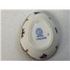 Image 3 : VINTAGE HUNGARIAN HEREND PORCELAIN "ROTHSCHILD BIRD" 3" EGG BOX