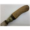 Image 2 : ANTIQUE BRITISH VICTORIAN HUNTING KNIFE WITH STAG GRIP