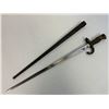 Image 1 : ANTIQUE FRENCH MODEL 1874 GRAS BAYONET