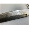 Image 7 : VINTAGE ARKANSAS TOOTHPICK HUNTING BOWIE KNIFE WITH LEATHER SHEET