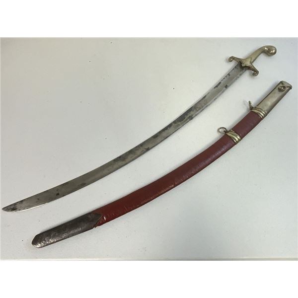 ANTIQUE CRIMEAN WAR ERA TURKISH OFFICER SHAMSHIR KILIJ SWORD