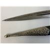 Image 4 : ANTIQUE RUSSIAN COSSACK CAUCASIAN KINJAL DAGGER SILVER DECORATED