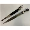 Image 4 : ANTIQUE RUSSIAN COSSACK CAUCASIAN KINJAL DAGGER SILVER DECORATED