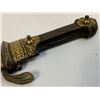 Image 10 : ANTIQUE RUSSIAN COSSACK CAUCASIAN KINJAL DAGGER GOLD ZARNISH DECORATED
