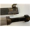 Image 7 : ANTIQUE RUSSIAN COSSACK CAUCASIAN KINJAL DAGGER GOLD ZARNISH DECORATED