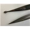 Image 8 : ANTIQUE RUSSIAN COSSACK CAUCASIAN KINJAL DAGGER GOLD ZARNISH DECORATED