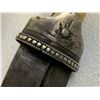 Image 8 : ANTIQUE RUSSIAN COSSACK CAUCASIAN KINJAL DAGGER 84 SILVER DECORATED